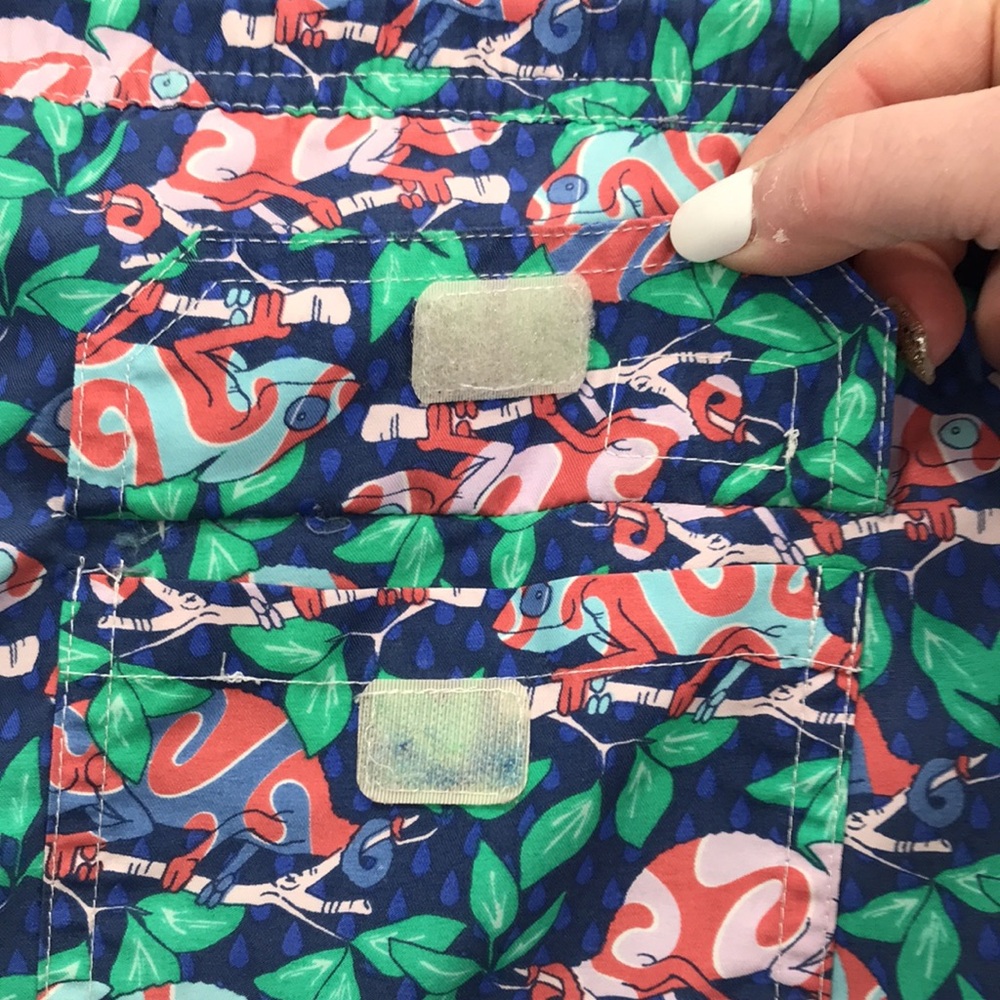 Peter Millar Seaside Collection Iguana Swim Shorts Size L - Picture 6 of 9